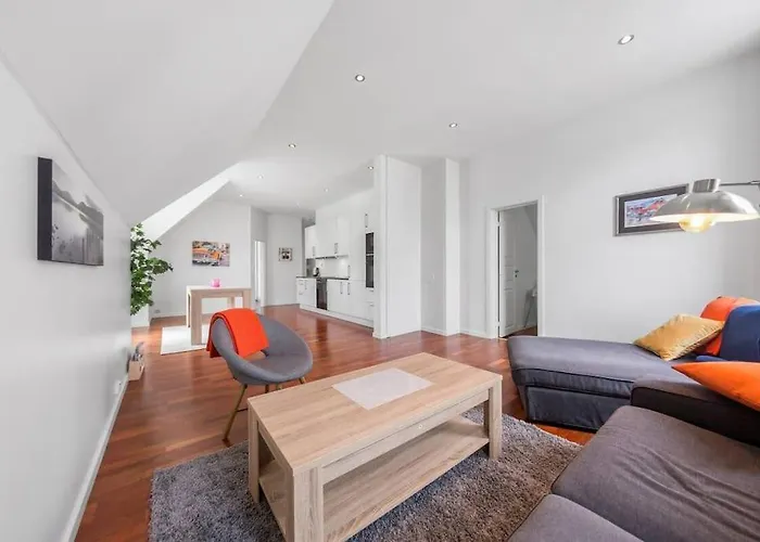 شقة Penthouse By Brosundet, Free Parking Space Ålesund