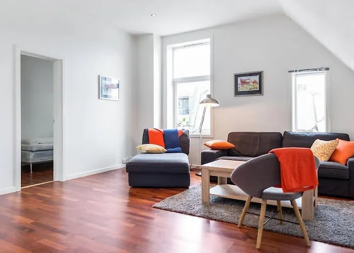 Penthouse By Brosundet, Free Parking Space Ålesund